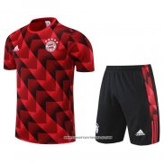 Chandal del Bayern Munich Manga Corta 2022-2023 Rojo - Pantalon Corto