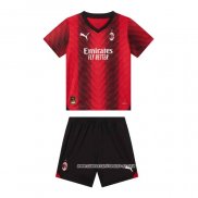 1ª Camiseta AC Milan Nino 2023-2024