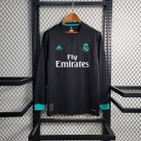 Retro 2ª Camiseta Real Madrid Manga Larga 2017-2018