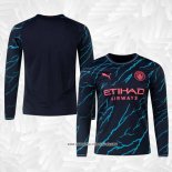 3ª Camiseta Manchester City Manga Larga 2023-2024