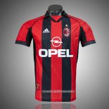 Retro 1ª Camiseta AC Milan 1998-2000