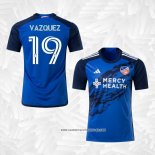 1ª Camiseta FC Cincinnati Jugador Vazquez 2023-2024