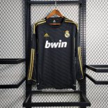 Retro 2ª Camiseta Real Madrid Manga Larga 2011-2012