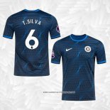 2ª Camiseta Chelsea Jugador T.Silva 2023-2024