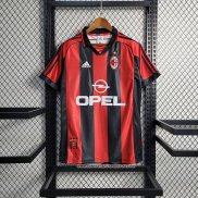 Retro 1ª Camiseta AC Milan 1998-1999