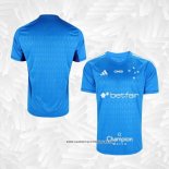 Camiseta Cruzeiro Portero 2023 Azul Tailandia