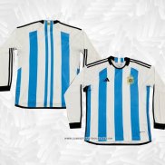 1ª Camiseta Argentina 3 Estrellas Manga Larga 2022