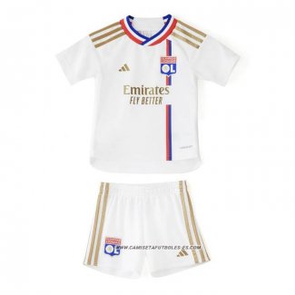 1ª Camiseta Lyon Nino 2023-2024