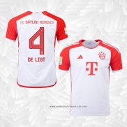 1ª Camiseta Bayern Munich Jugador De Ligt 2023-2024