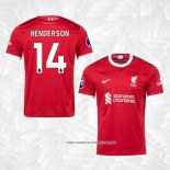 1ª Camiseta Liverpool Jugador Henderson 2023-2024