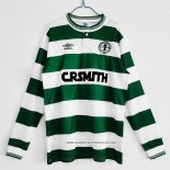 Retro 1ª Camiseta Celtic Manga Larga 1987-1988