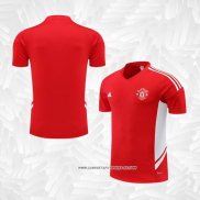Camiseta de Entrenamiento Manchester United 2022-2023 Rojo