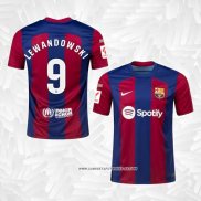 1ª Camiseta Barcelona Jugador Lewandowski 2023-2024