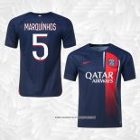 1ª Camiseta Paris Saint-Germain Jugador Marquinhos 2023-2024