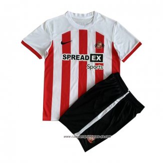 1ª Camiseta Sunderland Nino 2023-2024