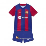 1ª Camiseta Barcelona Nino 2023-2024