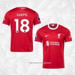 1ª Camiseta Liverpool Jugador Gakpo 2023-2024