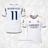 1ª Camiseta Real Madrid Jugador Rodrygo 2023-2024