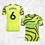 2ª Camiseta Arsenal Jugador Gabriel 2023-2024