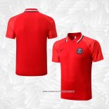 Camiseta Polo del Paris Saint-Germain 2022-2023 Rojo