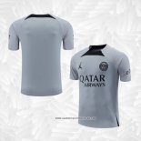 Camiseta de Entrenamiento Paris Saint-Germain Jordan 2022-2023 Gris