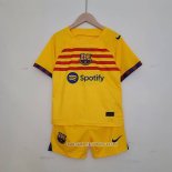 4ª Camiseta Barcelona Nino 2022-2023