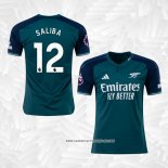 3ª Camiseta Arsenal Jugador Saliba 2023-2024