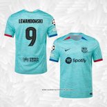 3ª Camiseta Barcelona Jugador Lewandowski 2023-2024