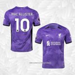 3ª Camiseta Liverpool Jugador Mac Allister 2023-2024