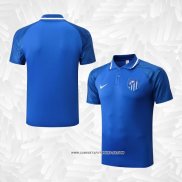 Camiseta Polo del Atletico Madrid 2022-2023 Azul Oscuro