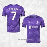 3ª Camiseta Liverpool Jugador Luis Diaz 2023-2024