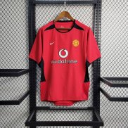 Retro 1ª Camiseta Manchester United 2002-2004