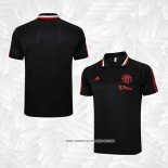 Camiseta Polo del Manchester United 2023-2024 Negro