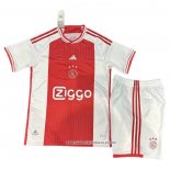 1ª Camiseta Ajax Nino 2023-2024