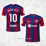 1ª Camiseta Barcelona Jugador Ansu Fati 2023-2024