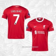 1ª Camiseta Liverpool Jugador Luis Diaz 2023-2024