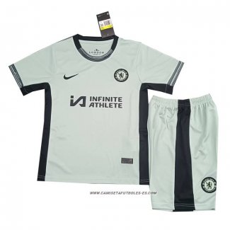 3ª Camiseta Chelsea Nino 2023-2024