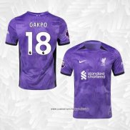 3ª Camiseta Liverpool Jugador Gakpo 2023-2024