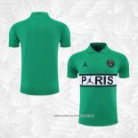 Camiseta Polo del Paris Saint-Germain Jordan 2022-2023 Verde