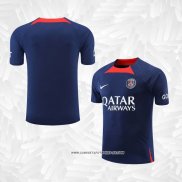 Camiseta de Entrenamiento Paris Saint-Germain 2022-2023 Azul Oscuro