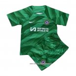 Camiseta Chelsea Portero Nino 2023-2024 Verde