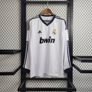 Retro 1ª Camiseta Real Madrid Manga Larga 2012-2013