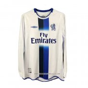 Retro 2ª Camiseta Chelsea Manga Larga 2003-2005