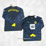 2ª Camiseta Borussia Dortmund Manga Larga 2023-2024