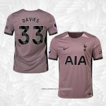 3ª Camiseta Tottenham Hotspur Jugador Davies 2023-2024