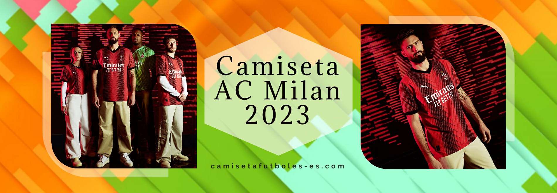 Camiseta AC Milan 2023-2024