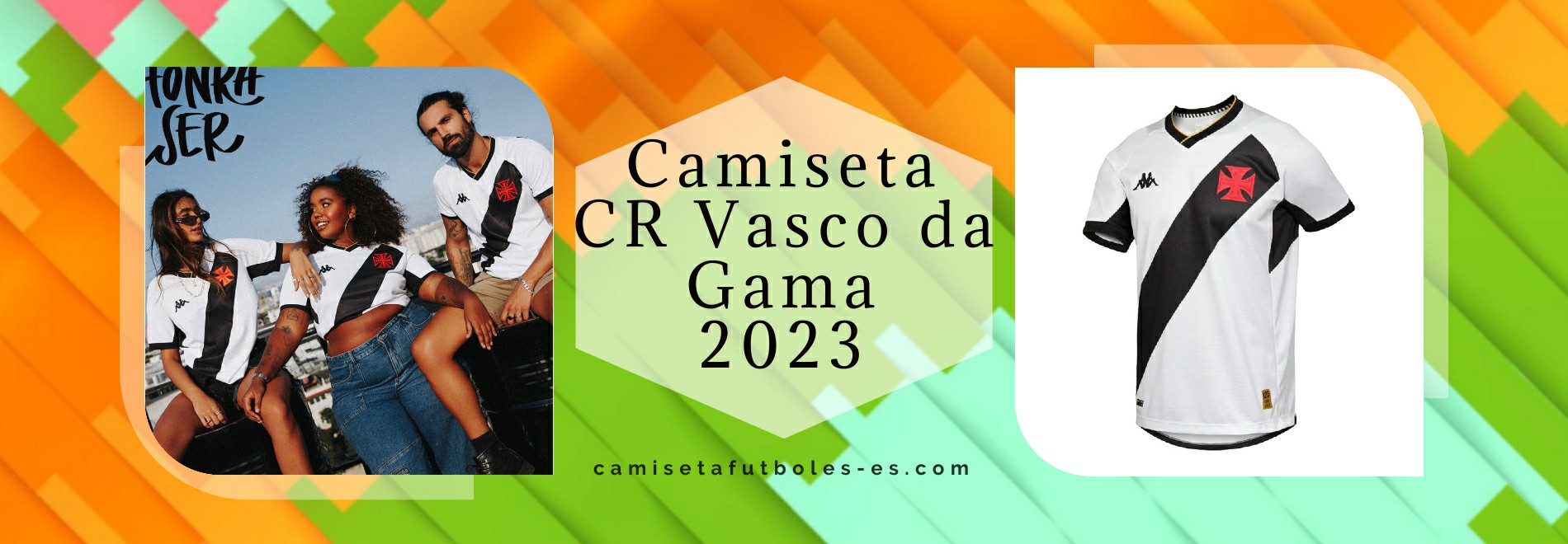Camiseta CR Vasco da Gama 2023-2024
