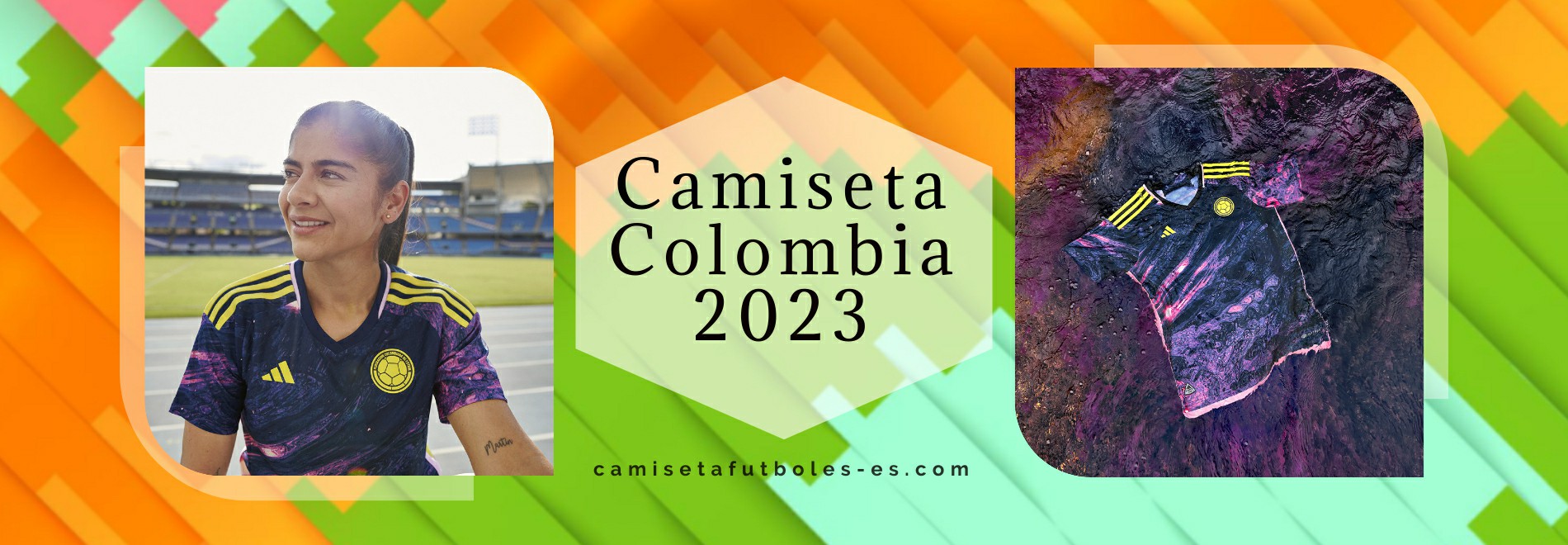 Camiseta Colombia 2023-2024