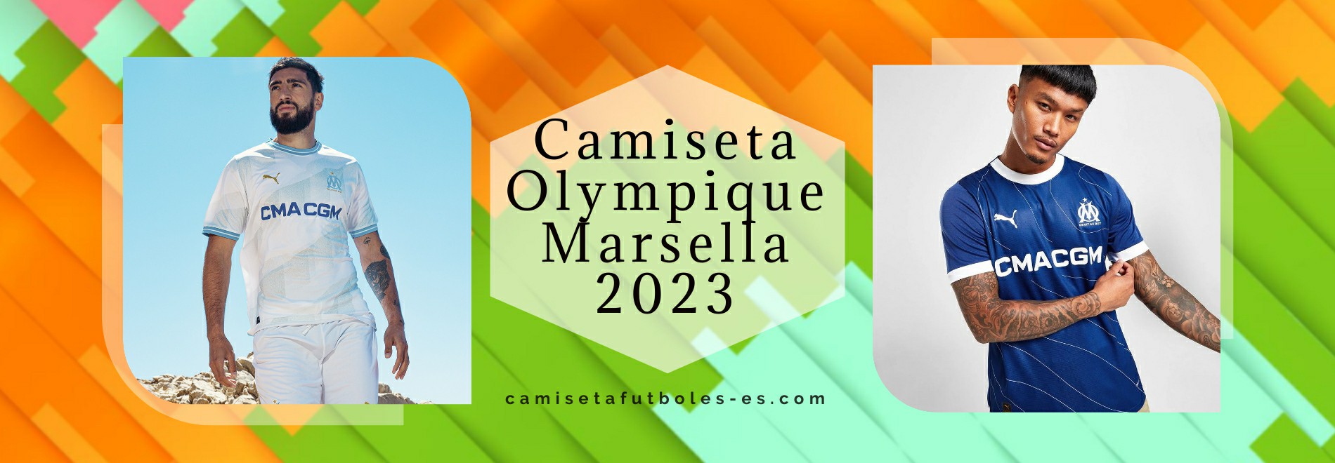Camiseta Olympique Marsella 2023-2024