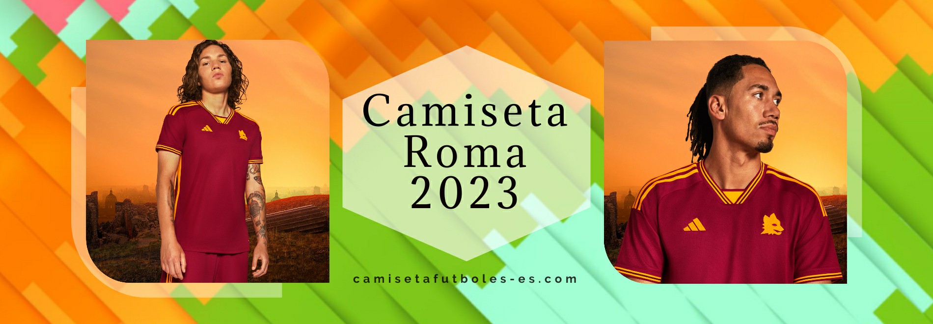 Camiseta Roma 2023-2024